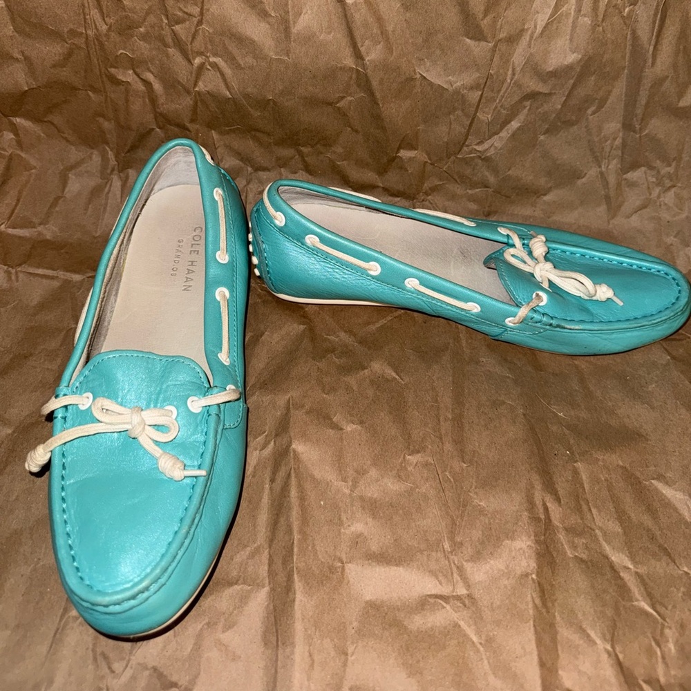 Cole Haan Aqua Leather Loafers